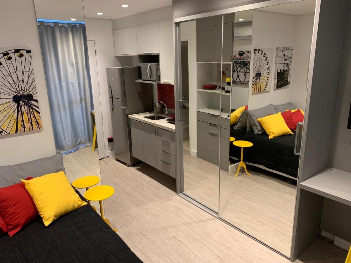 Studio Augusta C/ Vaga De Garagem Internet Alta Velocidade Cd809 เซาเปาโล ภายนอก รูปภาพ