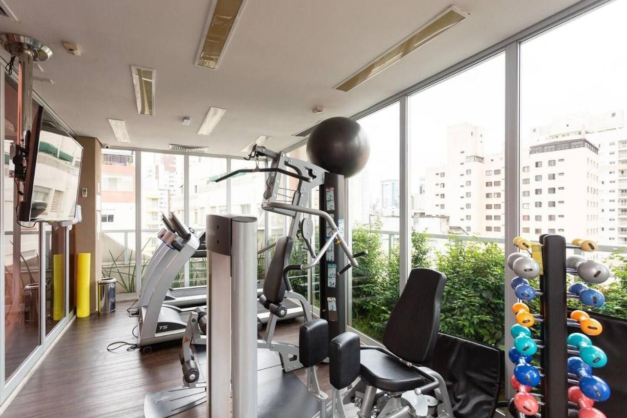 Studio Augusta C/ Vaga De Garagem Internet Alta Velocidade Cd809 เซาเปาโล ภายนอก รูปภาพ
